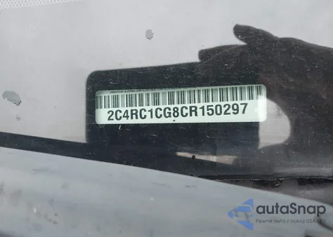 2012 Chrysler Town & Country Touring-L из США, поврежденный, VIN 2C4RC1CG8CR150297